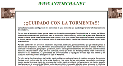 Desktop Screenshot of antorcha.net